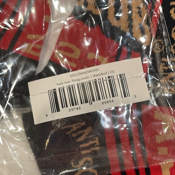 NWT AntiSocialSocialClub “pack your things” 2023 socks - Picture 5 of 5